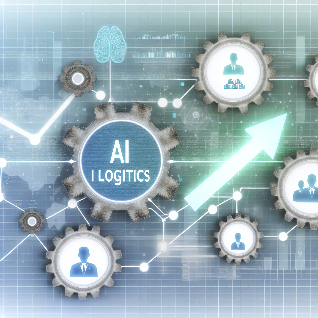 AI logistics concept