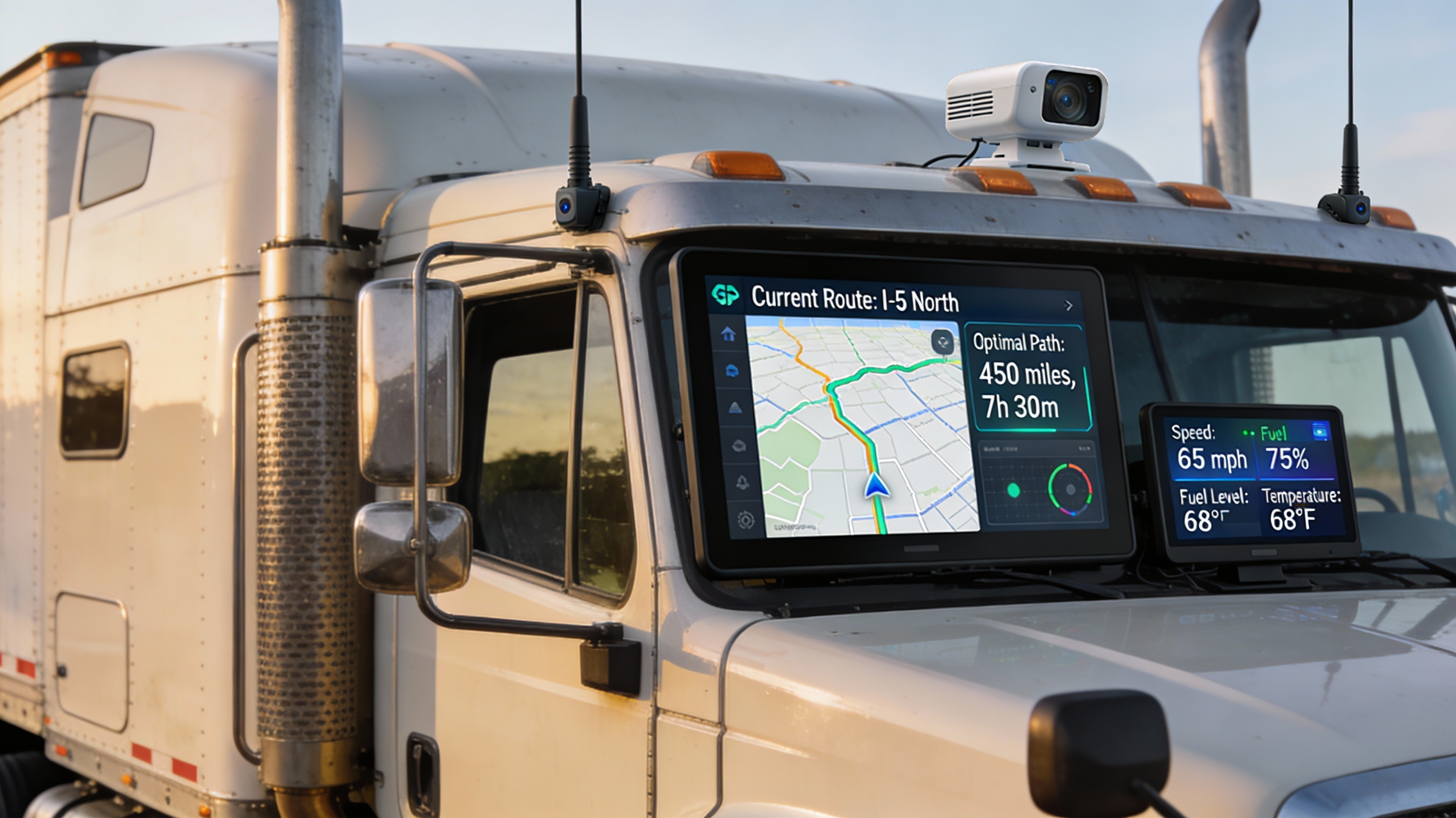 Modern Connected Truck Technology
