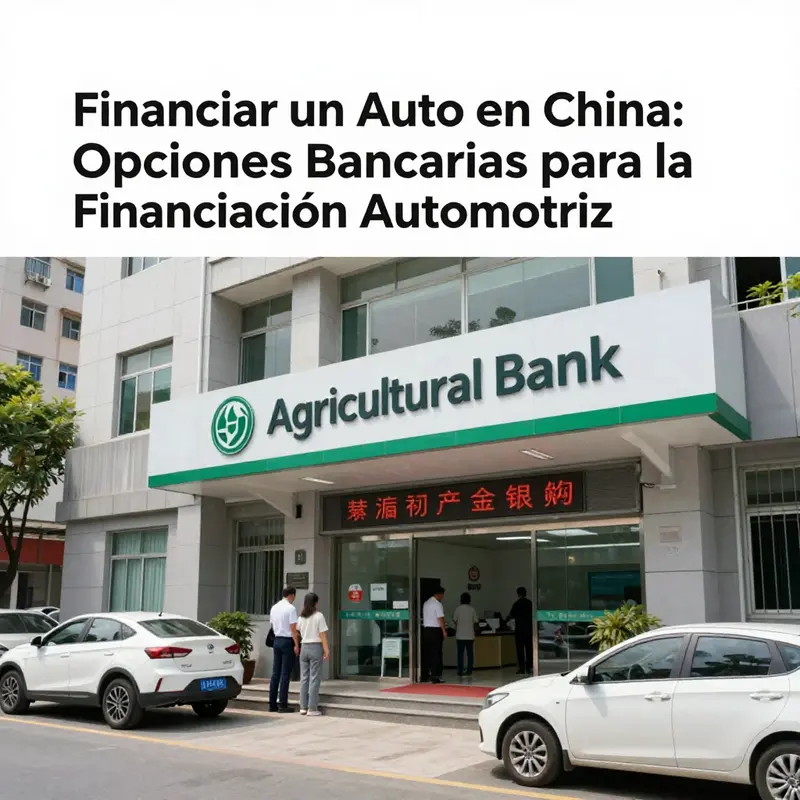 El Agricultural Bank, reconocido por sus bajas tasas de interés en la financiación de automóviles.