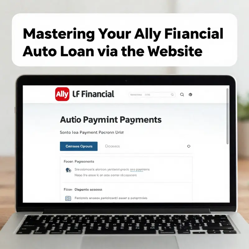 Visual guide to making payments through the Ally Financial mobile app.