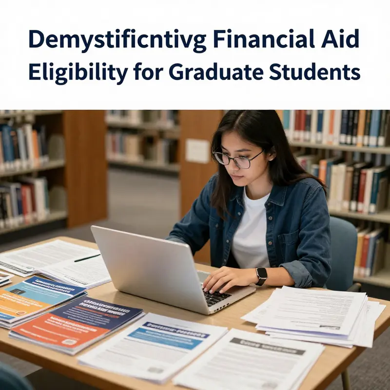 Misconceptions about automatic eligibility for financial aid among graduate students.