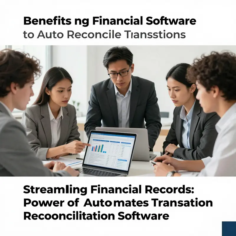 A glimpse into a financial software dashboard, showcasing its features for transaction reconciliation.