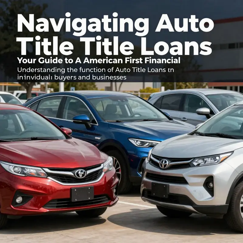 Blending cars and financial symbols representing the link between auto ownership and financing options.