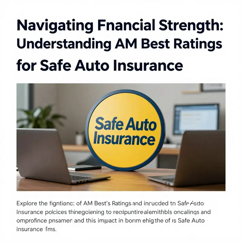 A cover image reflecting the financial security and strength of Safe Auto Insurance.