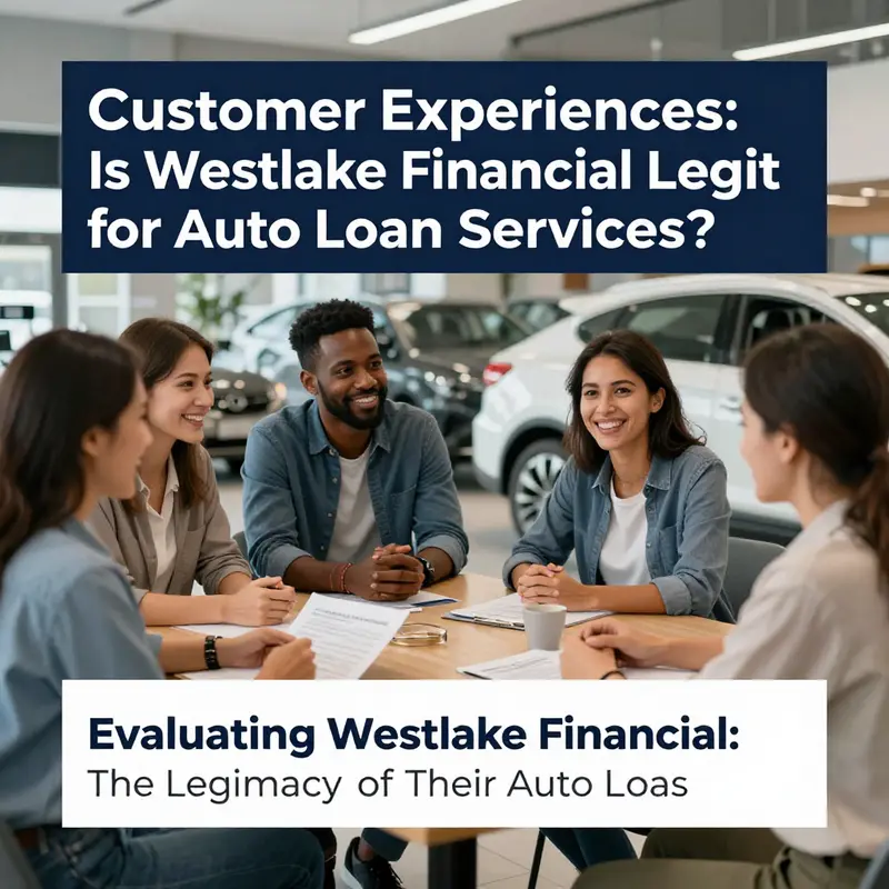 Analyzing the legitimacy of Westlake Financial as a trusted auto loan provider.