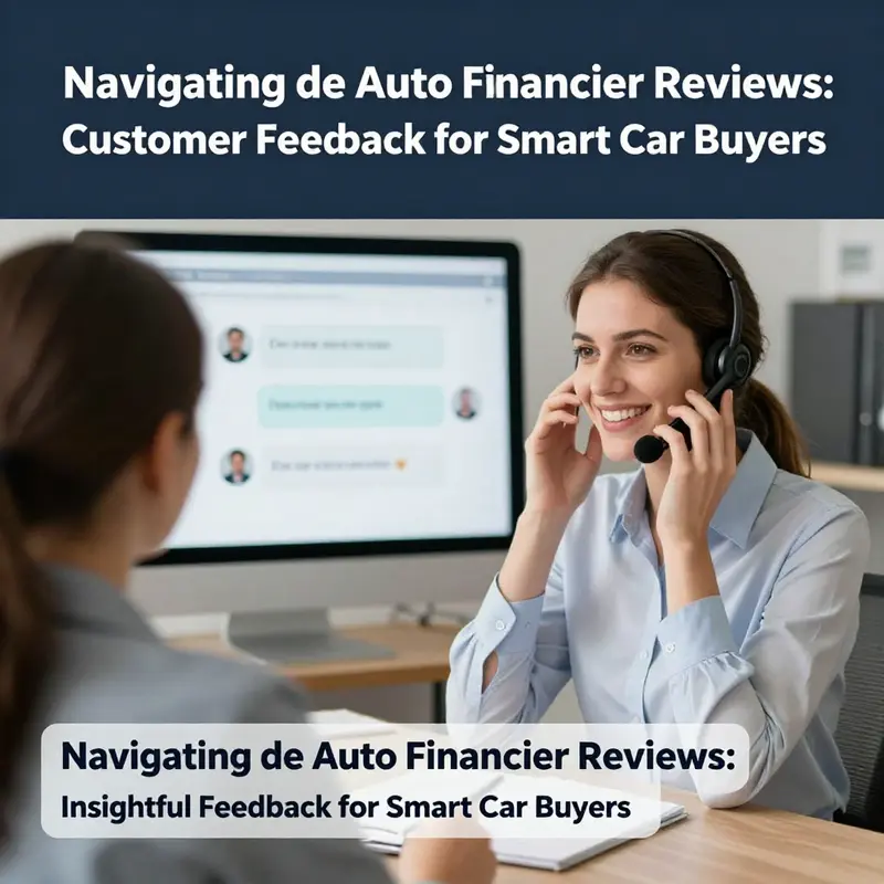 Comparison of interest rates among different auto financiers to highlight customer satisfaction.