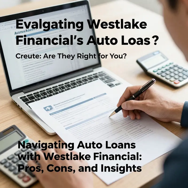 Financial expert analyzing auto loan options to determine the best fit.