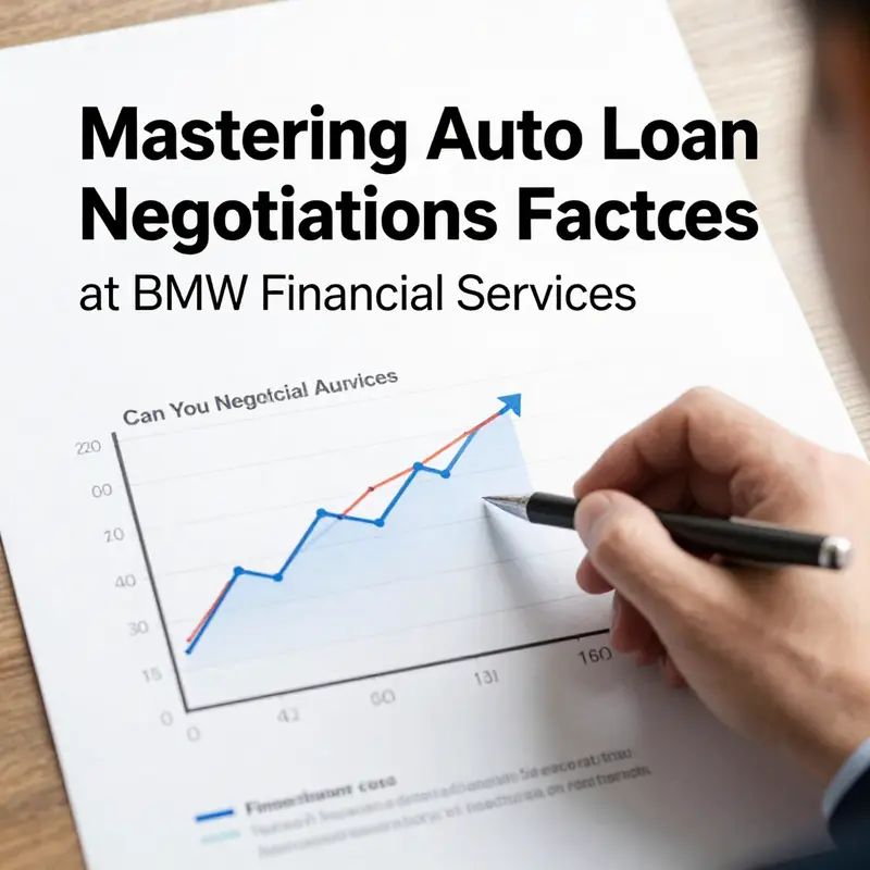 Fundamental elements of negotiating auto rates at BMW Financial Services.