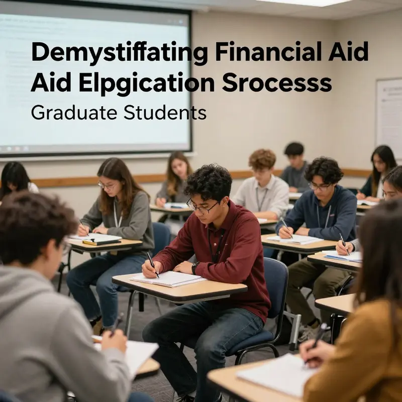 Misconceptions about automatic eligibility for financial aid among graduate students.