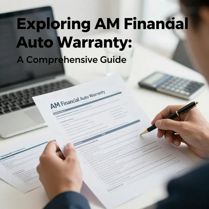 A modern dealership environment illustrating the connection between AM Financial Auto Warranty and BMW Financial Services.