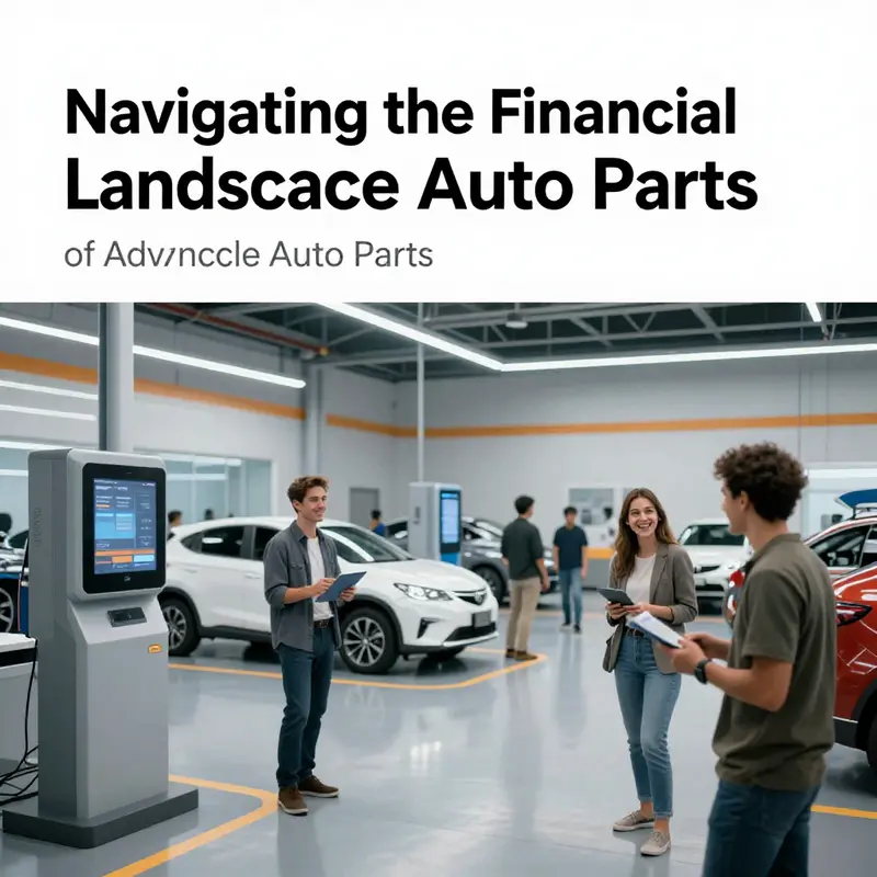 A glimpse inside an Advance Auto Parts store showcasing improved operational performance.