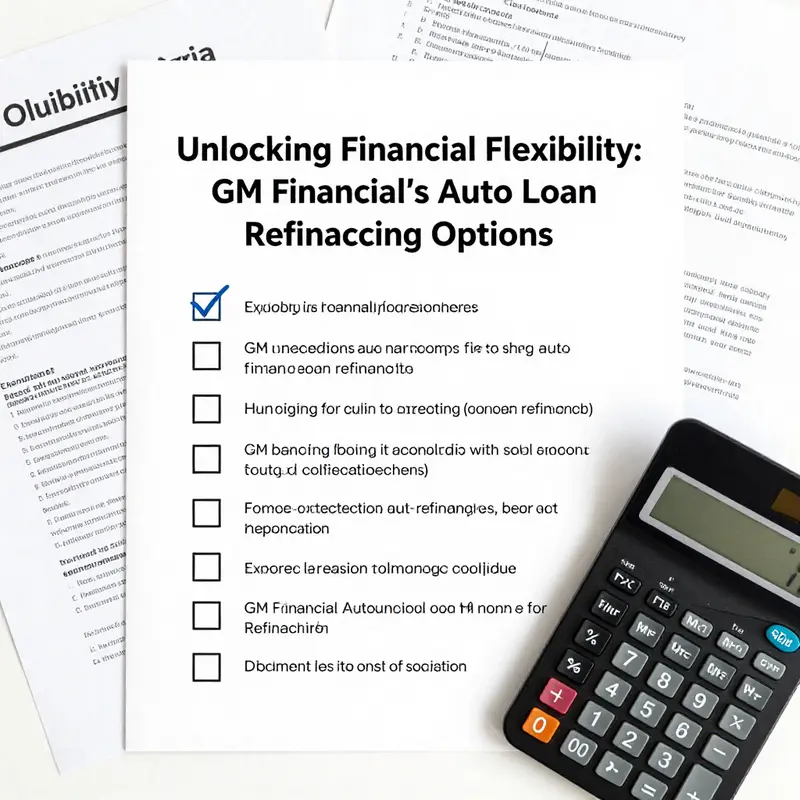 An overview of GM Financial’s refinancing services showcased in a customer-friendly environment.