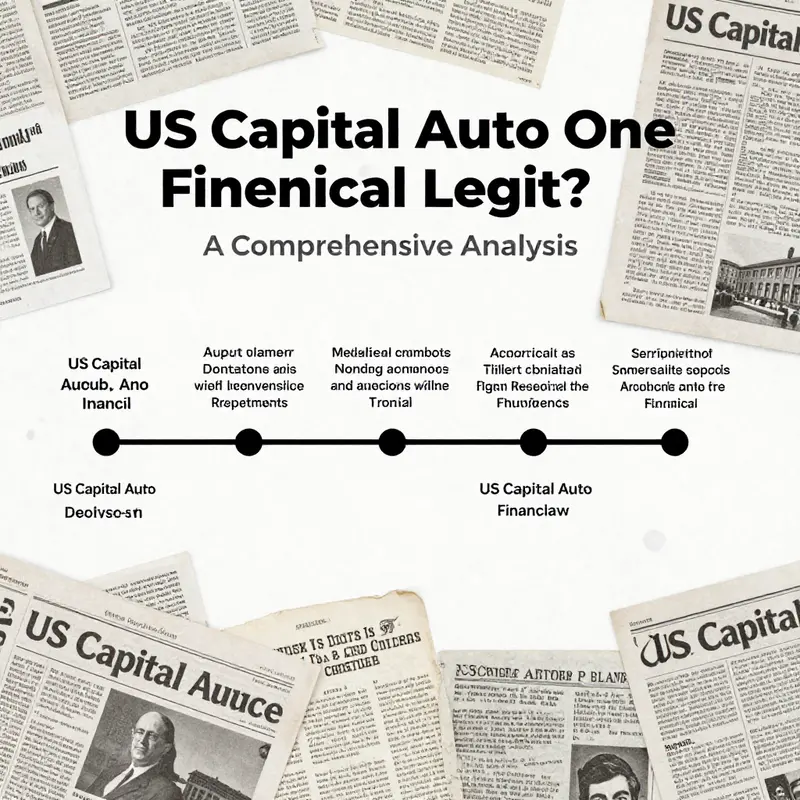 Analysts evaluating the legitimacy of US Capital Auto One Financial report their findings.
