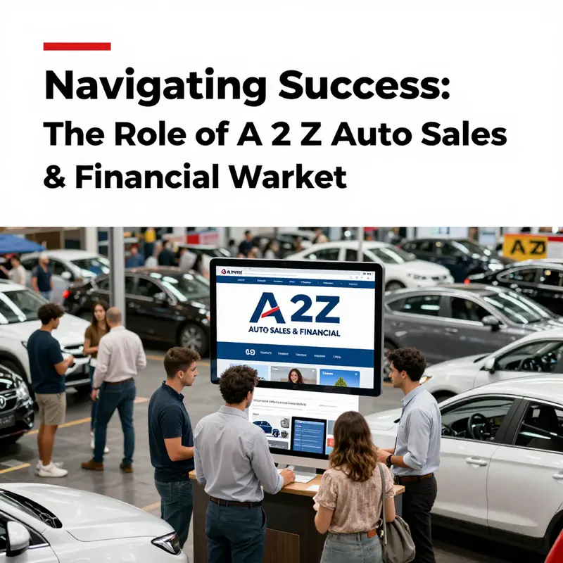 Illustrating the vibrant dynamics of the automotive market transformed by A 2 Z Auto Sales & Financial.