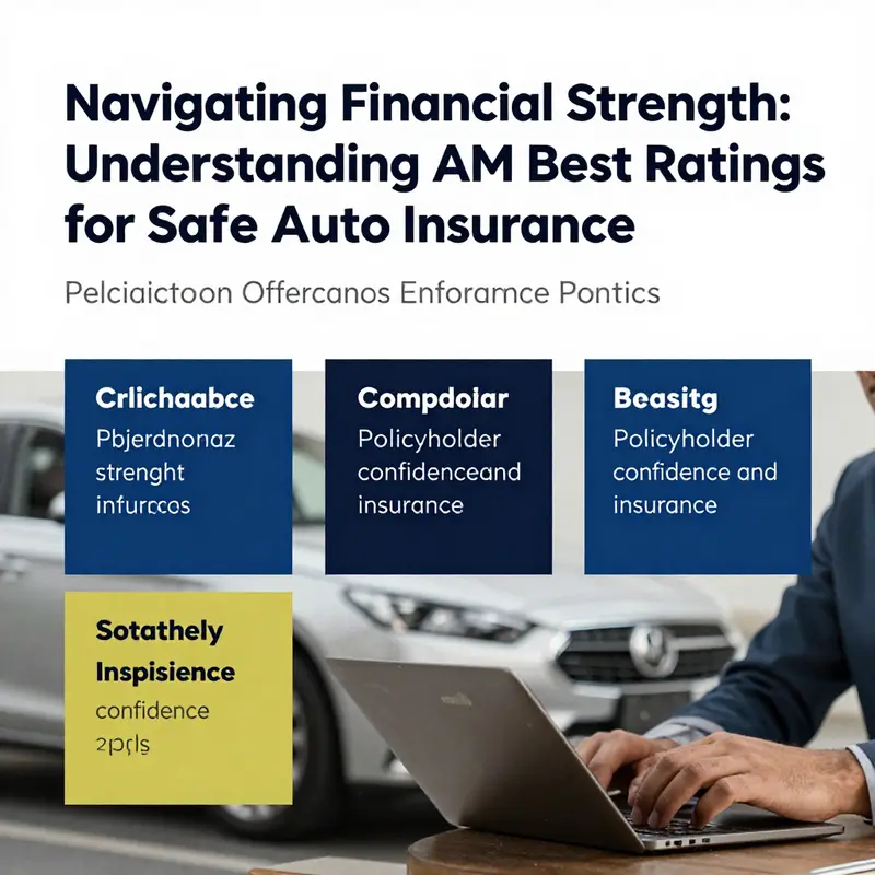 Representation of AM Best’s A+ rating, highlighting the strength and stability of Safe Auto Insurance.