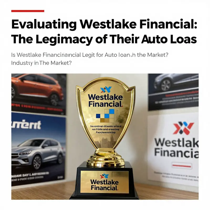 Analyzing the legitimacy of Westlake Financial as a trusted auto loan provider.