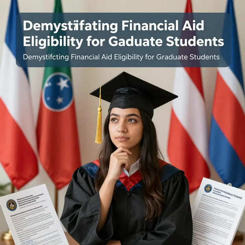 Misconceptions about automatic eligibility for financial aid among graduate students.