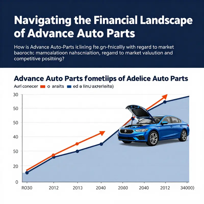 A glimpse inside an Advance Auto Parts store showcasing improved operational performance.