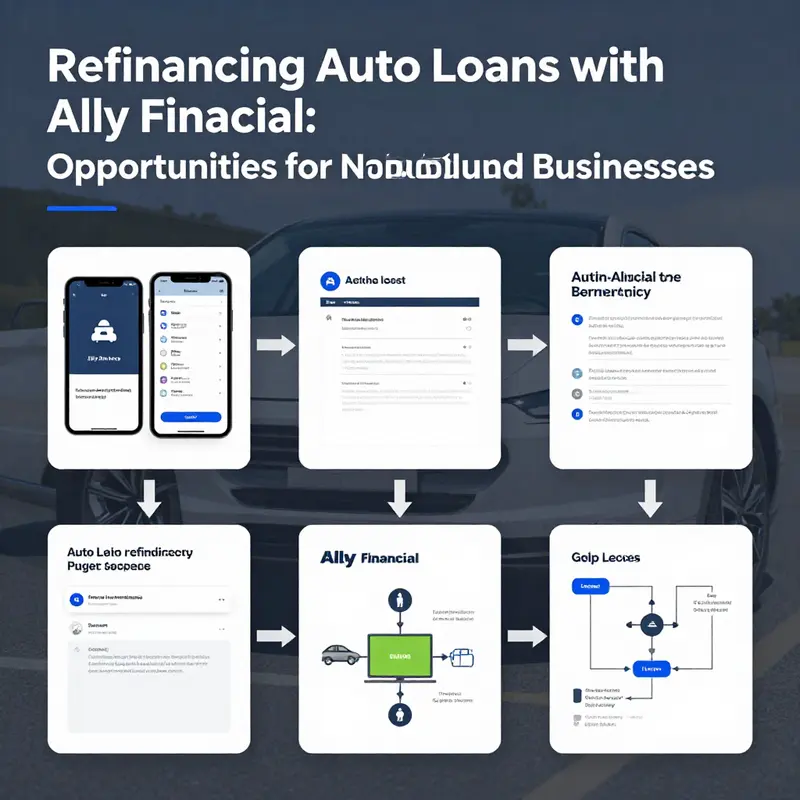 Borrowers exploring options with Ally Financial for auto loan refinancing.