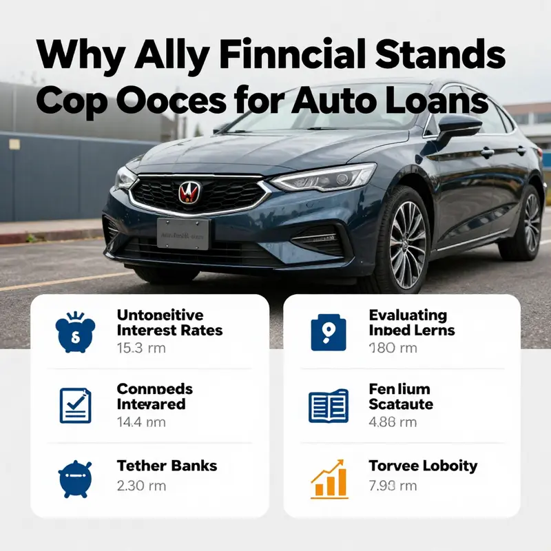 Comparative interest rates and terms illustrate Ally Financial’s competitive edge.