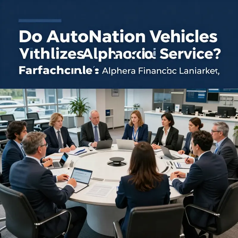 Overview of financing options available for Nissan vehicles at AutoNation.