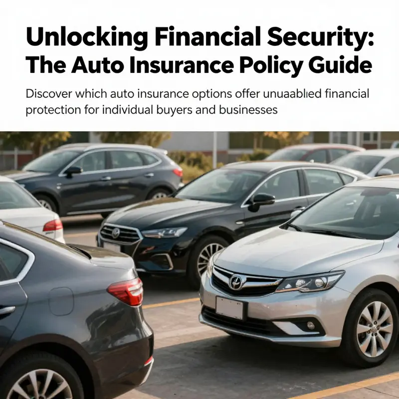 Different vehicle types in safe settings, illustrating the importance of comprehensive auto insurance.