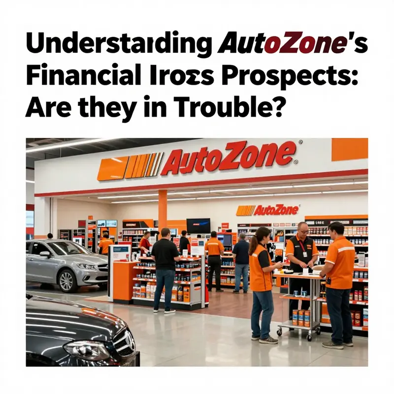 A busy AutoZone store with customers interacting with staff, symbolizing a thriving retail atmosphere.