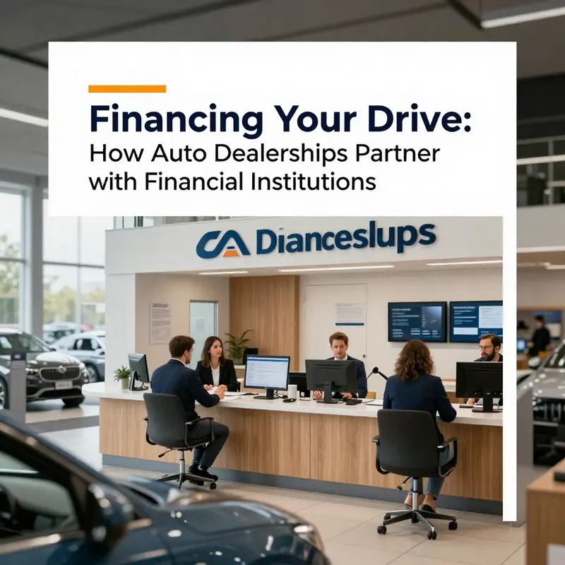Commercial banks provide essential financing options for auto dealerships, facilitating loans for customers.