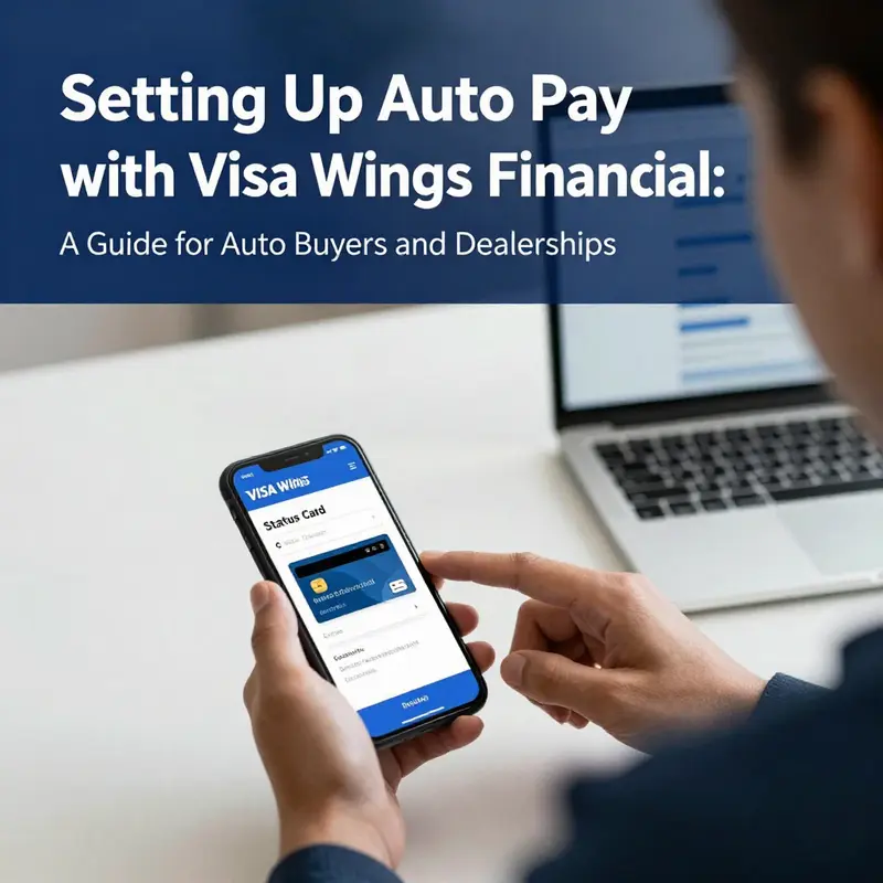 A user verifies the activation and linking status of their Visa Wings Financial card.