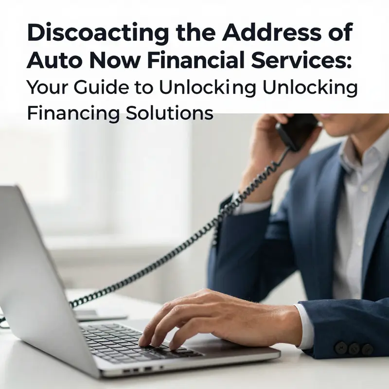 Main building of Auto Now Financial Services at 4240 W Glendale Ave.