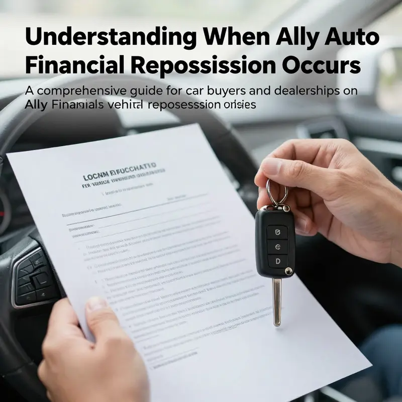 A person demonstrating the connection between car ownership and financing, with a key and loan documents emphasizing important choices.