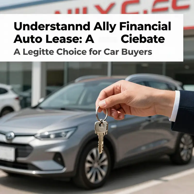 A person joyfully holding keys outside a car dealership, representing the satisfaction of leasing a vehicle.