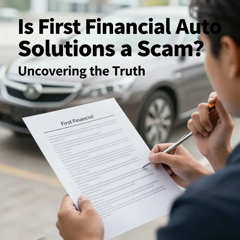 Individual engaged in analyzing documents and making informed decisions about auto financing.