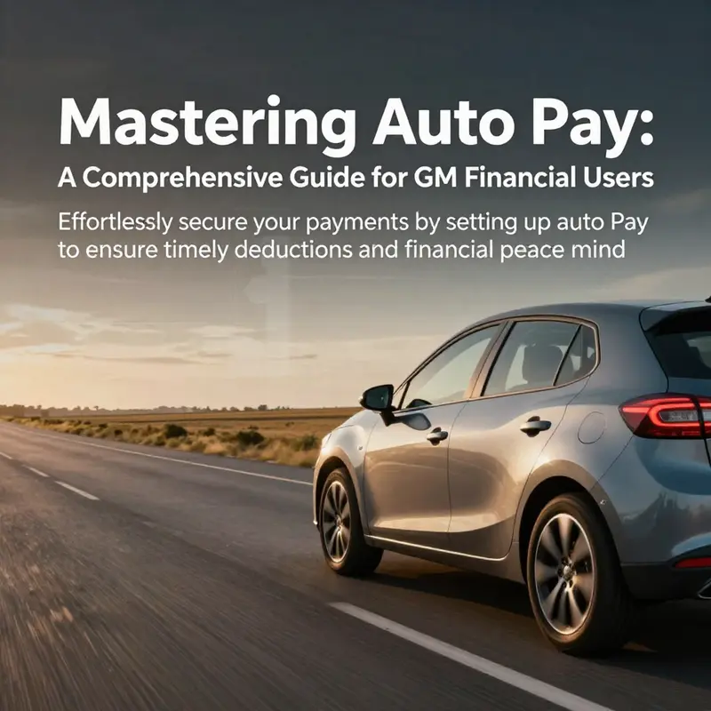 An artistic representation of a car driving on an open road, paired with digital symbols of financial security.