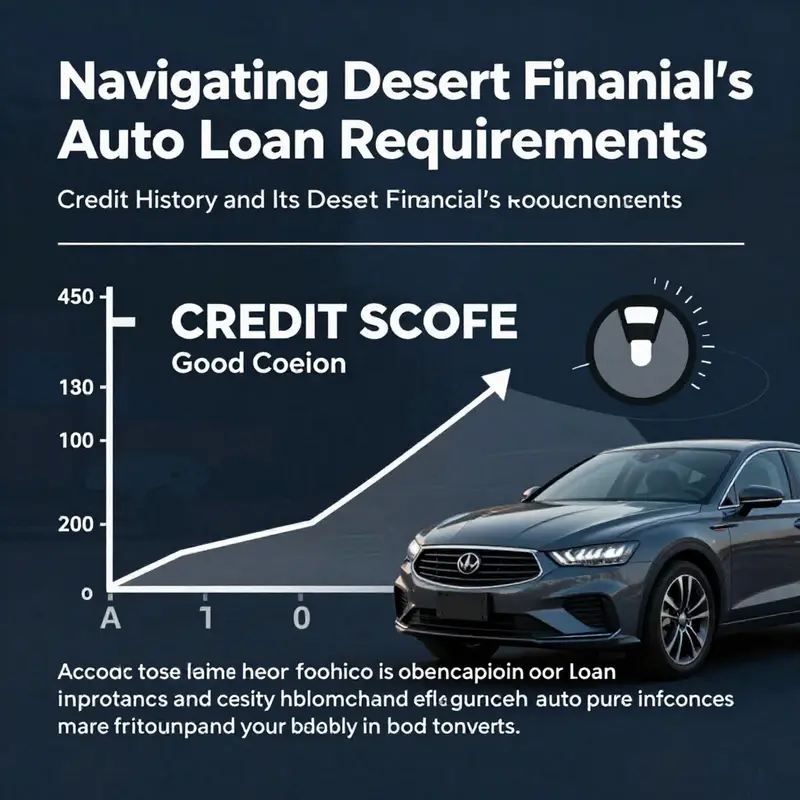 Understanding the role of credit history in securing an auto loan from Desert Financial.