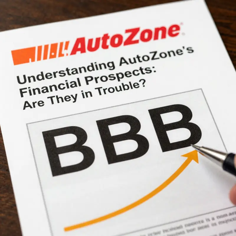 Visual breakdown of AutoZone’s strong financial performance indicators.