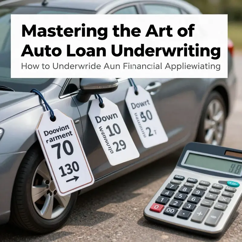Exploring how credit history and scores impact the underwriting of auto financial applications.