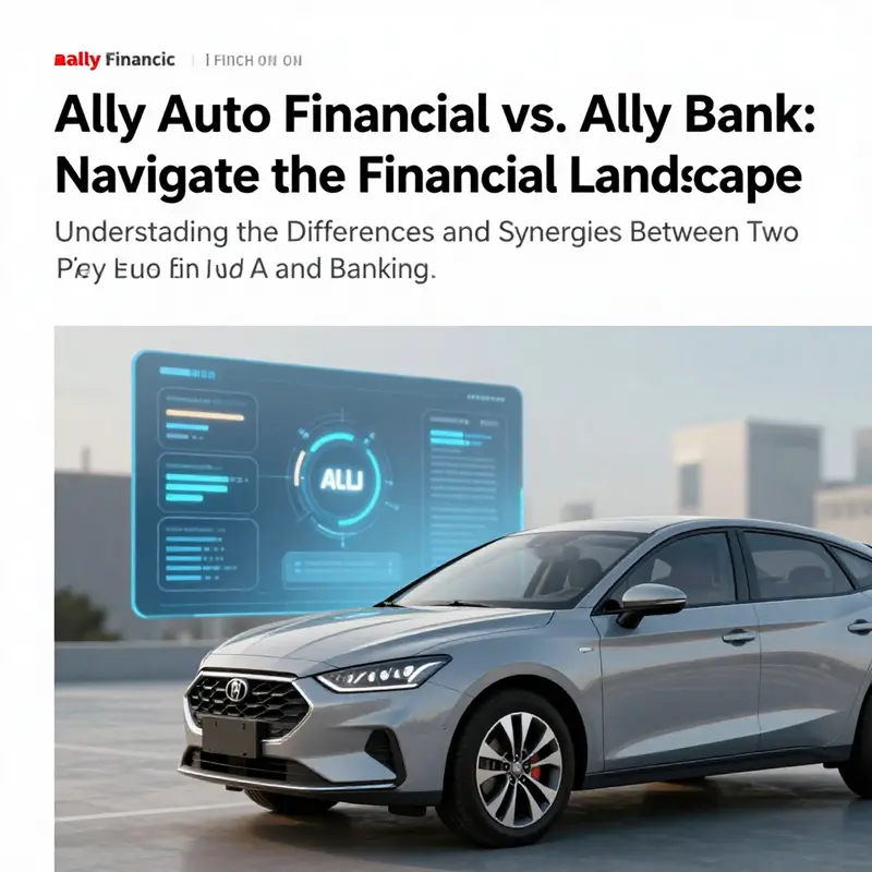 An artistic representation of financial growth through auto financing and banking integration.