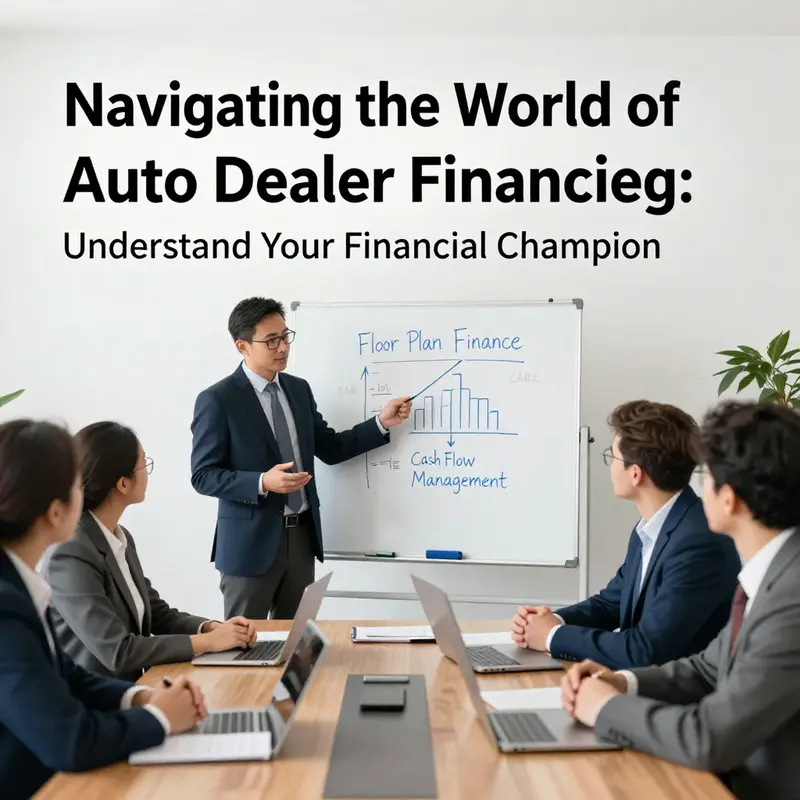 An auto dealer financier actively engaged in managing dealership operations.