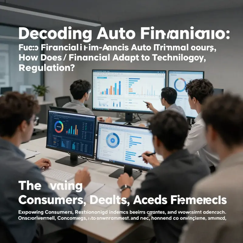 An overview of the consumer auto financing process from application to repayment.