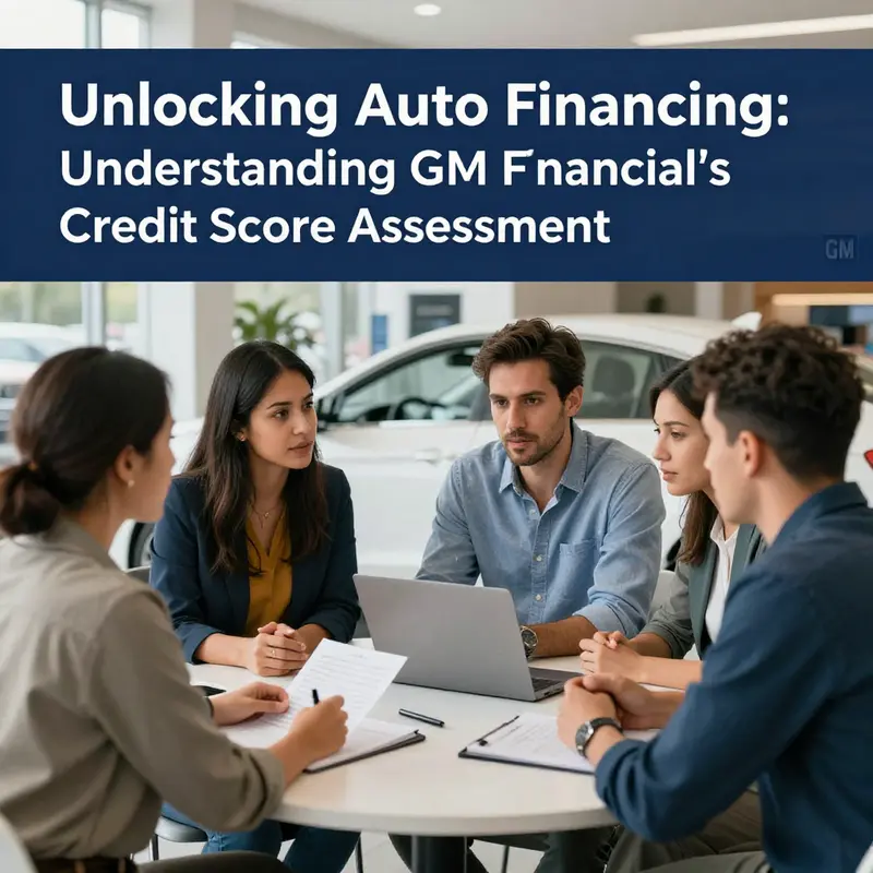 Evaluating credit scores is crucial for securing an auto loan with GM Financial.