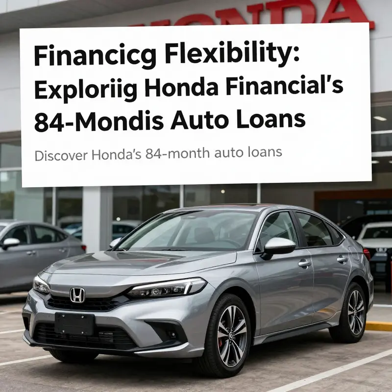 A modern Honda car parked in front of a dealership, symbolizing financing opportunities.