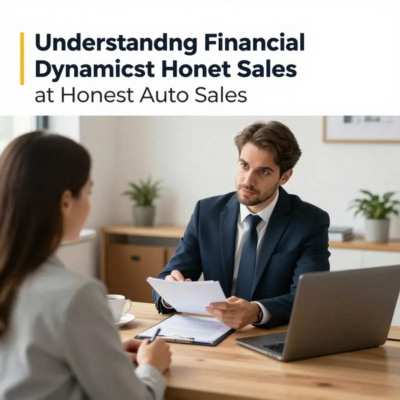 A vibrant view of Honest Auto Sales, highlighting its dual role in sales and customer service.