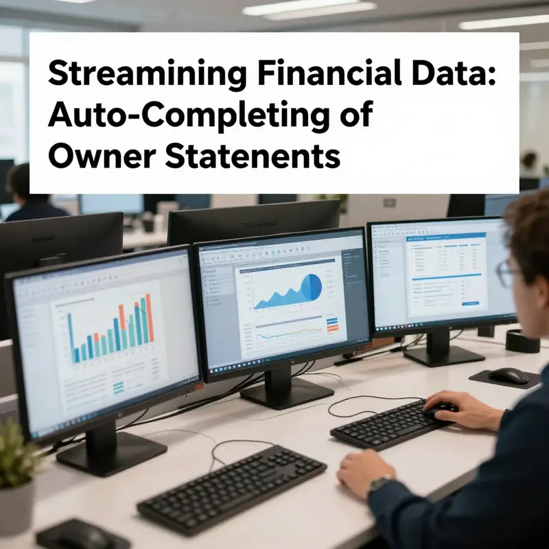 Interconnected systems streamline the process of generating accurate owner statements.
