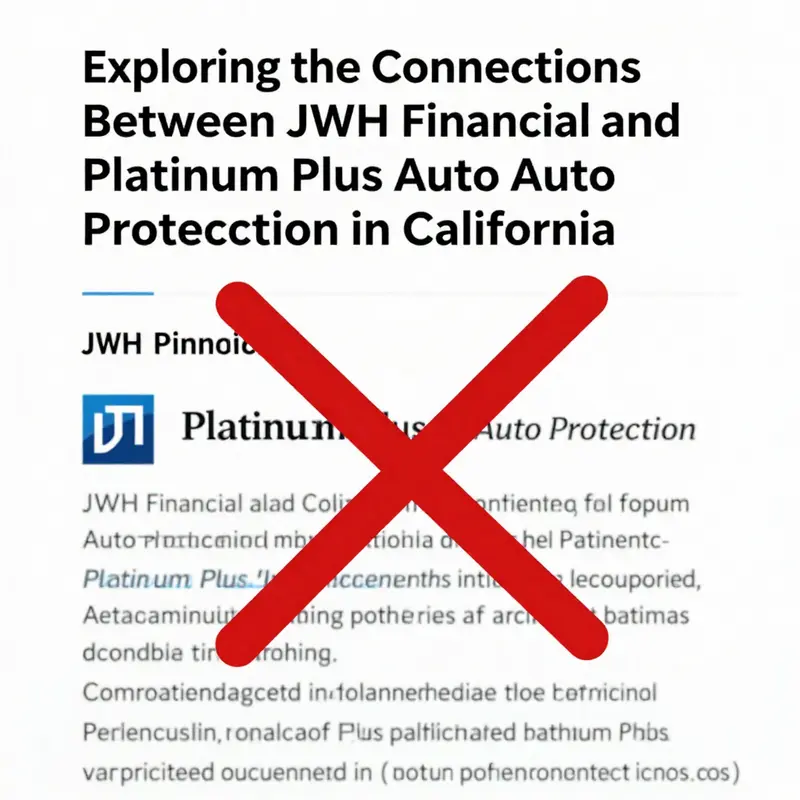 Headquarters of JWH Financial and Platinum Plus Auto Protection situated in California’s vibrant automotive sector.