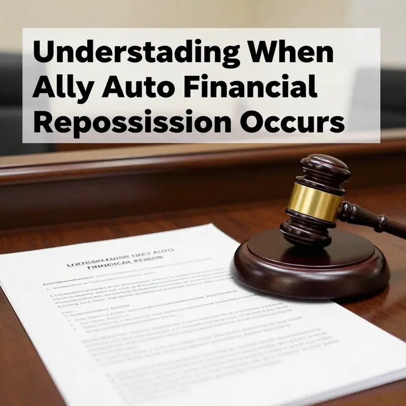 A visual representation of the complexities involved in understanding Ally Financial’s repossession procedures.