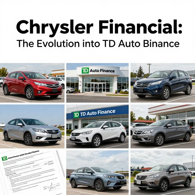The timeline of Chrysler Financial’s significant transition to TD Auto Finance.