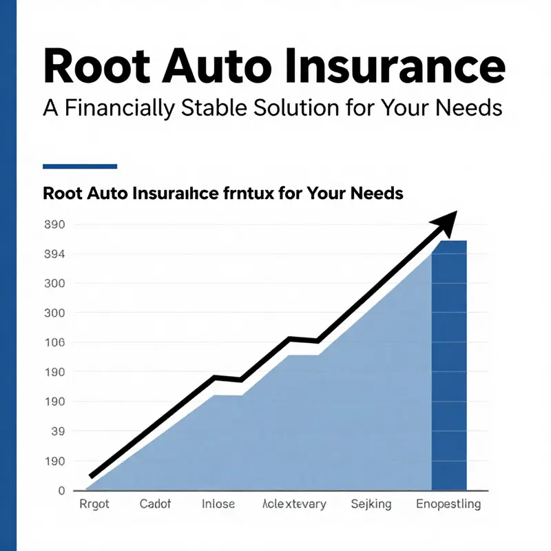Graph illustrating financial trends and growth trajectory following Root’s IPO.