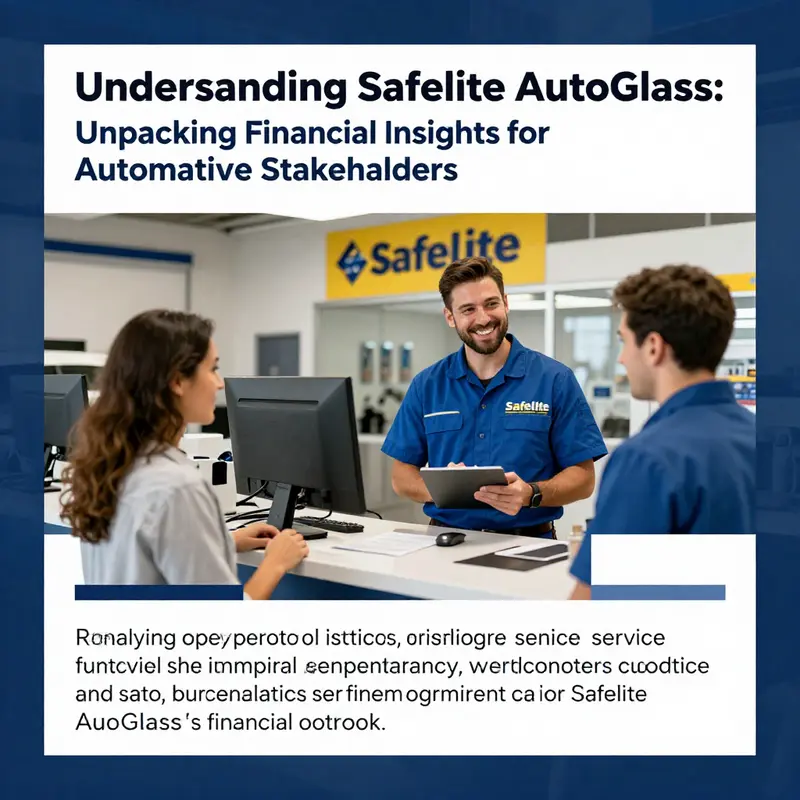An engaging scene of Safelite AutoGlass technicians assisting customers, highlighting service excellence.