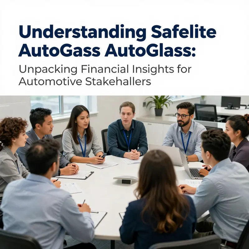 Safelite’s fleet showcasing operational efficiency that contributes to cost savings and sustainability.